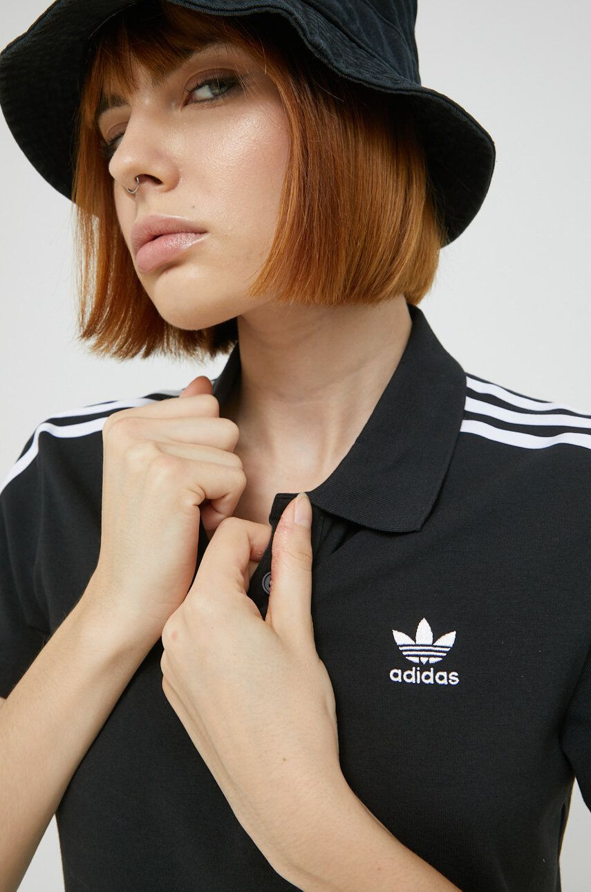 adidas Originals Šaty černá barva mini - Pepit.cz