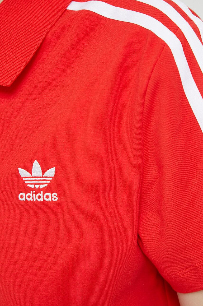 adidas Originals Šaty červená barva mini - Pepit.cz