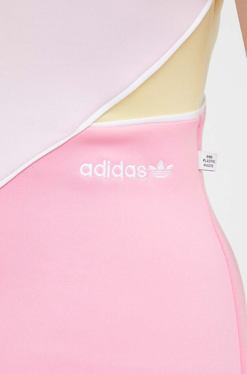 adidas Originals Šaty růžová barva maxi - Pepit.cz