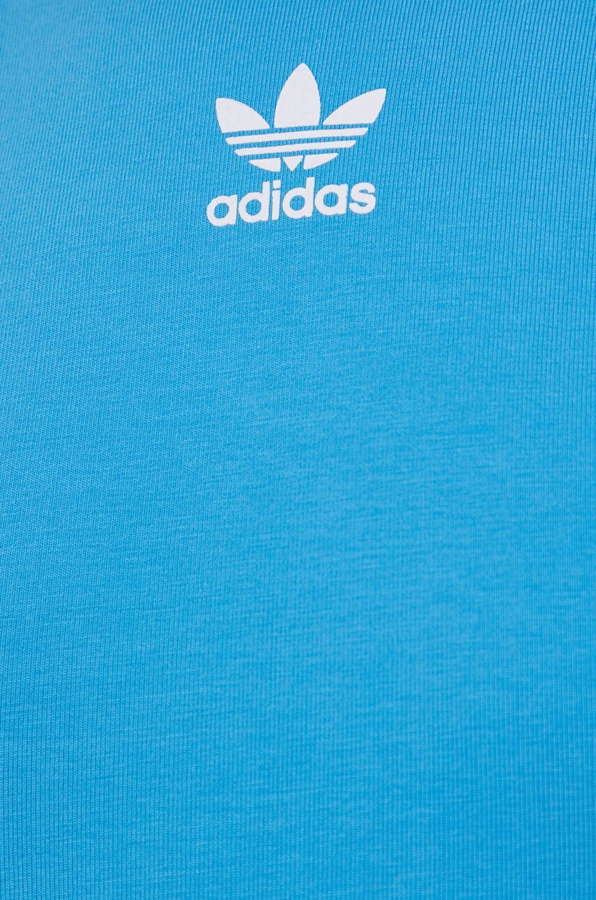 adidas Originals Šaty Adicolor HG6166 růžová barva mini přiléhavá - Pepit.cz