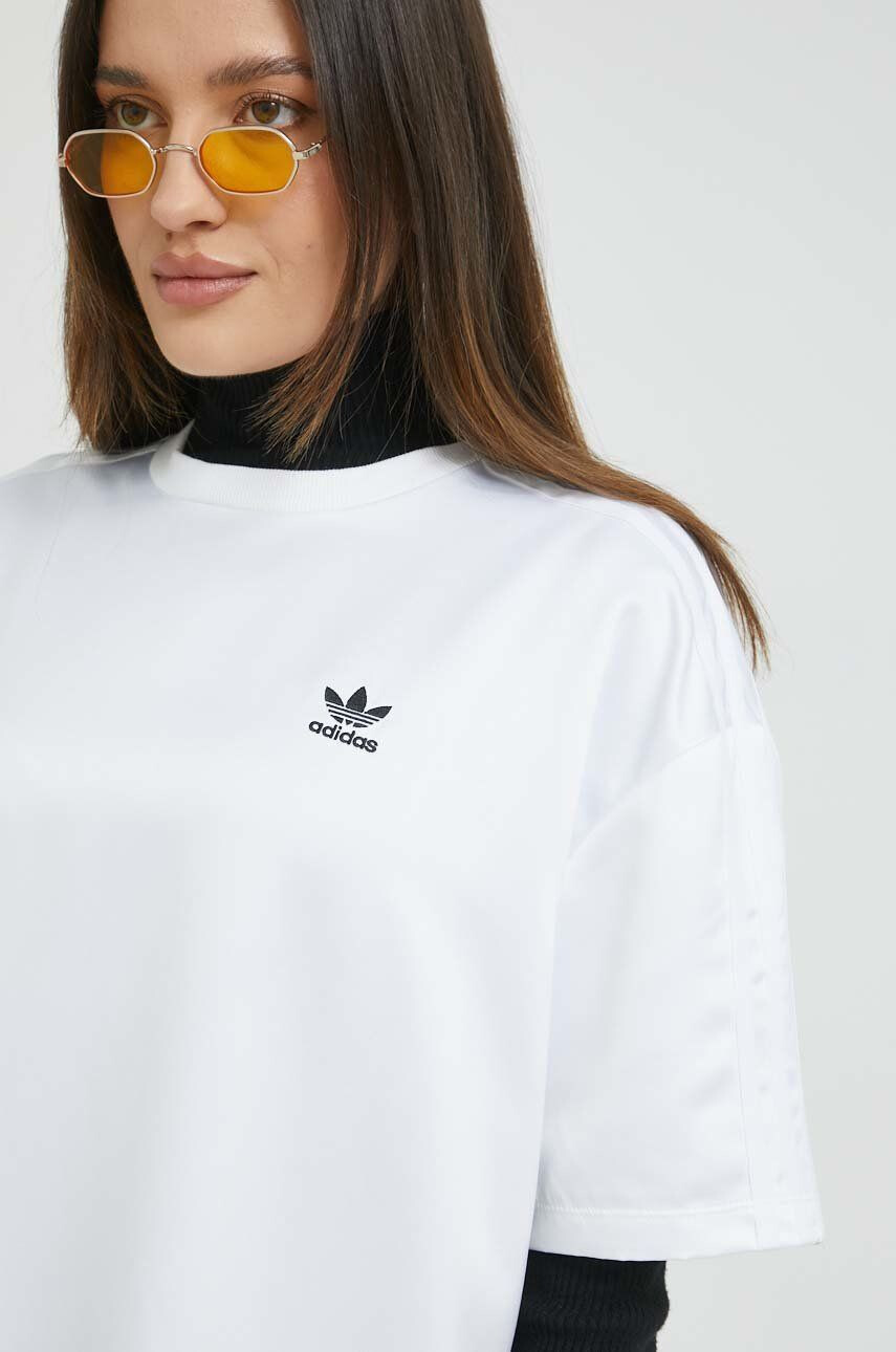 adidas Originals Šaty Always Original bílá barva mini - Pepit.cz