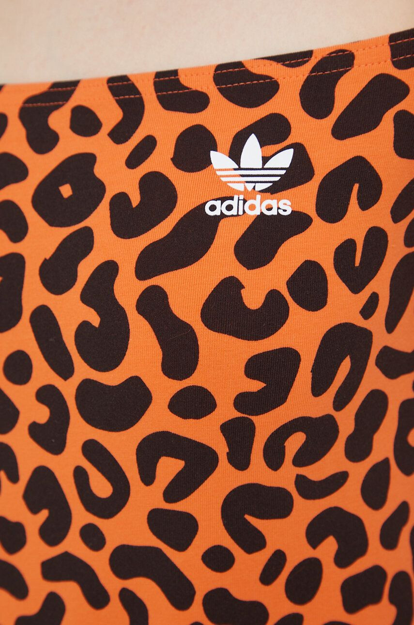 adidas Originals Šaty X Rich Mnisi HC4466 oranžová barva mini - Pepit.cz