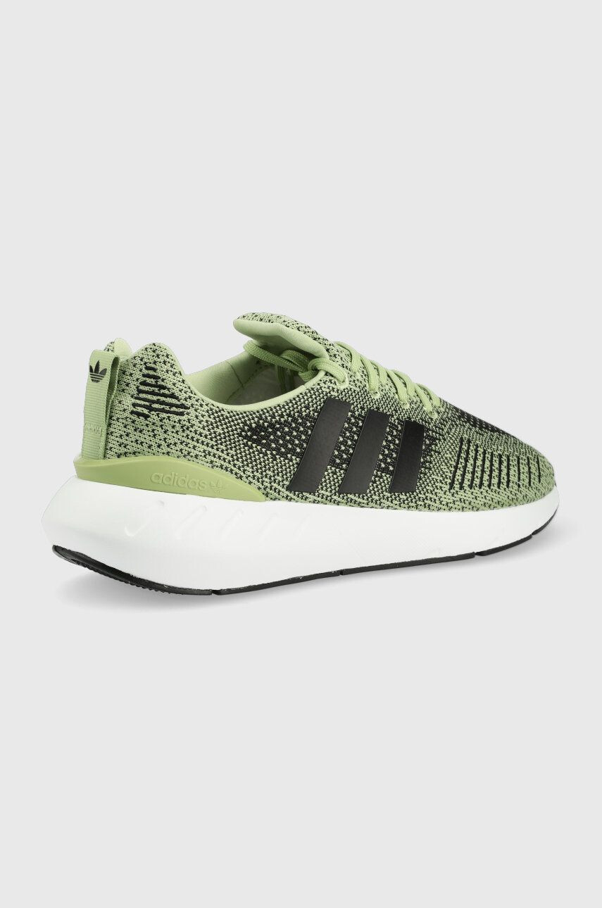 adidas Originals Sneakers boty Swift Run GZ3505 zelená barva GZ3505-MGLM/BLK - Pepit.cz