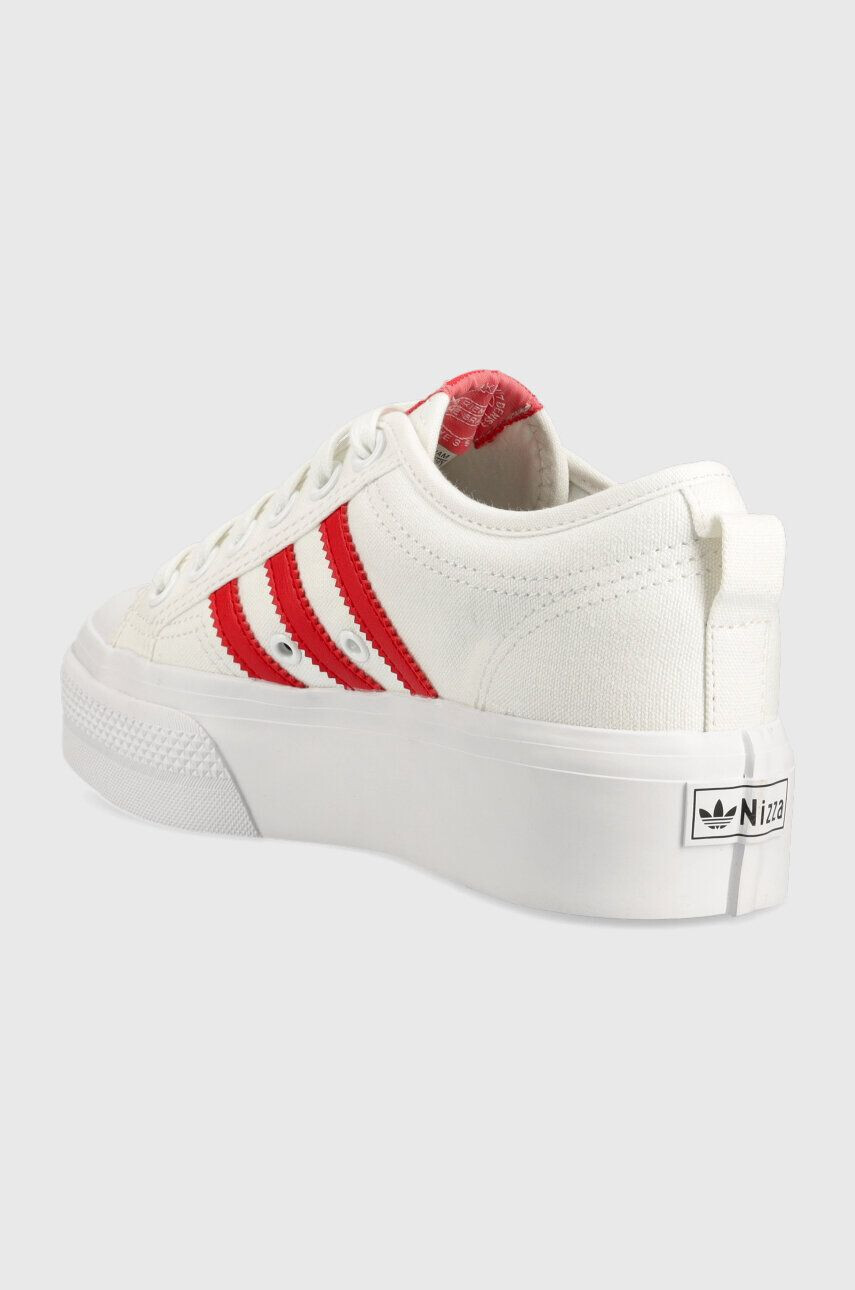 adidas Originals Tenisky Nizza Platform HQ1902 dámské bílá barva HQ1902-WHT/BETSCA - Pepit.cz