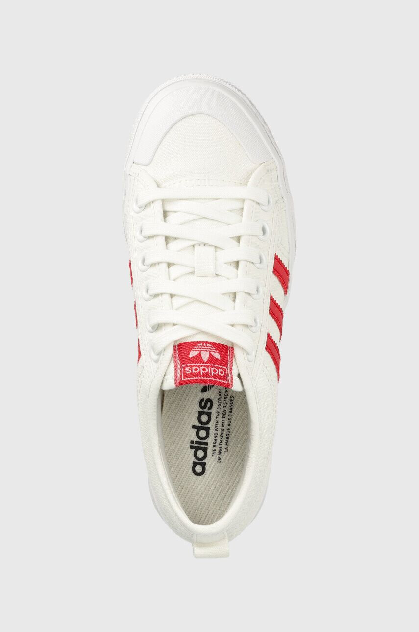 adidas Originals Tenisky Nizza Platform HQ1902 dámské bílá barva HQ1902-WHT/BETSCA - Pepit.cz