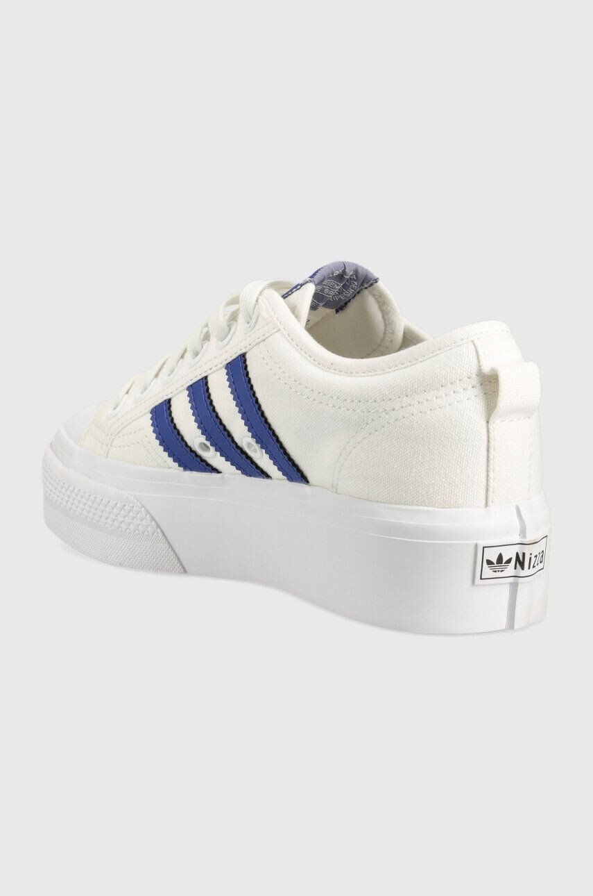 adidas Originals Tenisky Nizza Platform dámské bílá barva HQ1909-WHT/SELUBL - Pepit.cz