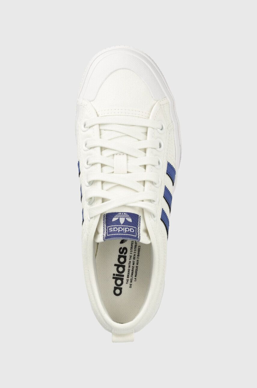 adidas Originals Tenisky Nizza Platform dámské bílá barva HQ1909-WHT/SELUBL - Pepit.cz