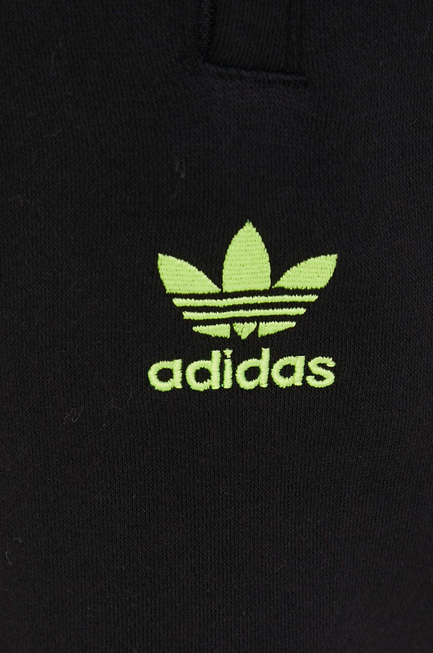 adidas Originals Tepláky HD7389 pánské černá barva s potiskem - Pepit.cz