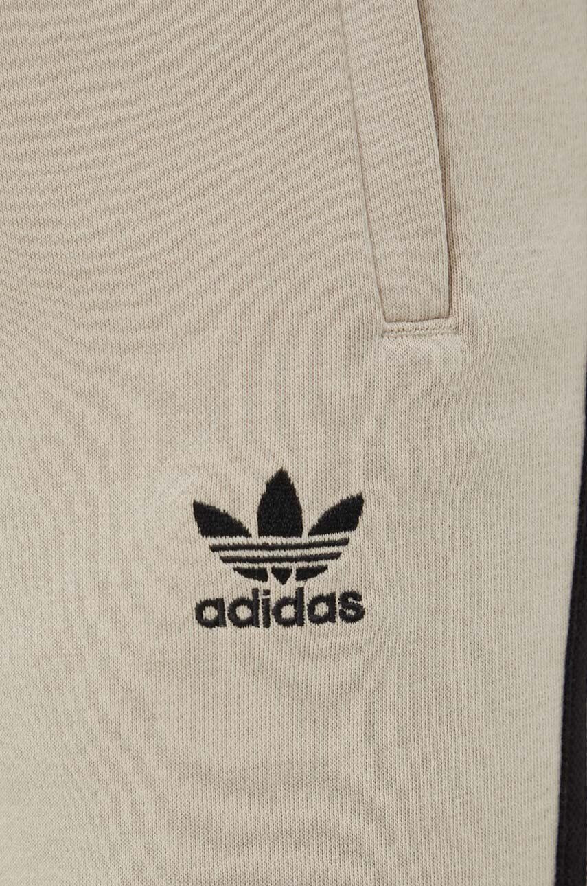 adidas Originals Tepláky béžová barva s aplikací - Pepit.cz