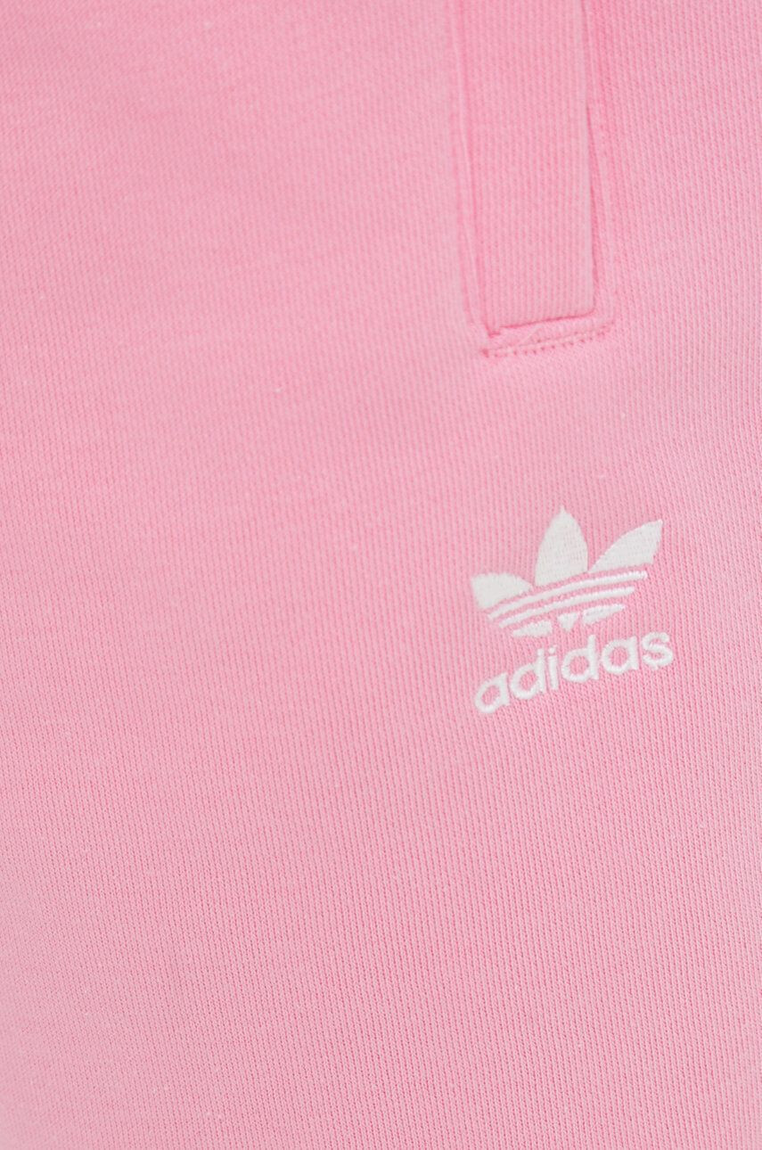 adidas Originals Tepláky dámské růžová barva hladké HJ7848-BLIPNK - Pepit.cz