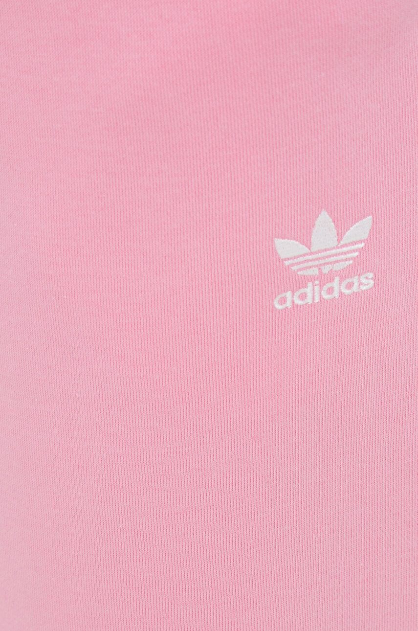 adidas Originals Tepláky dámské růžová barva hladké HJ7864-BLIPNK - Pepit.cz