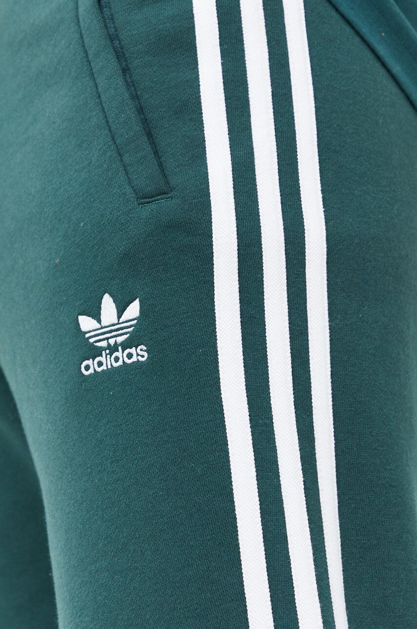 adidas Originals Tepláky pánské zelená barva s aplikací - Pepit.cz