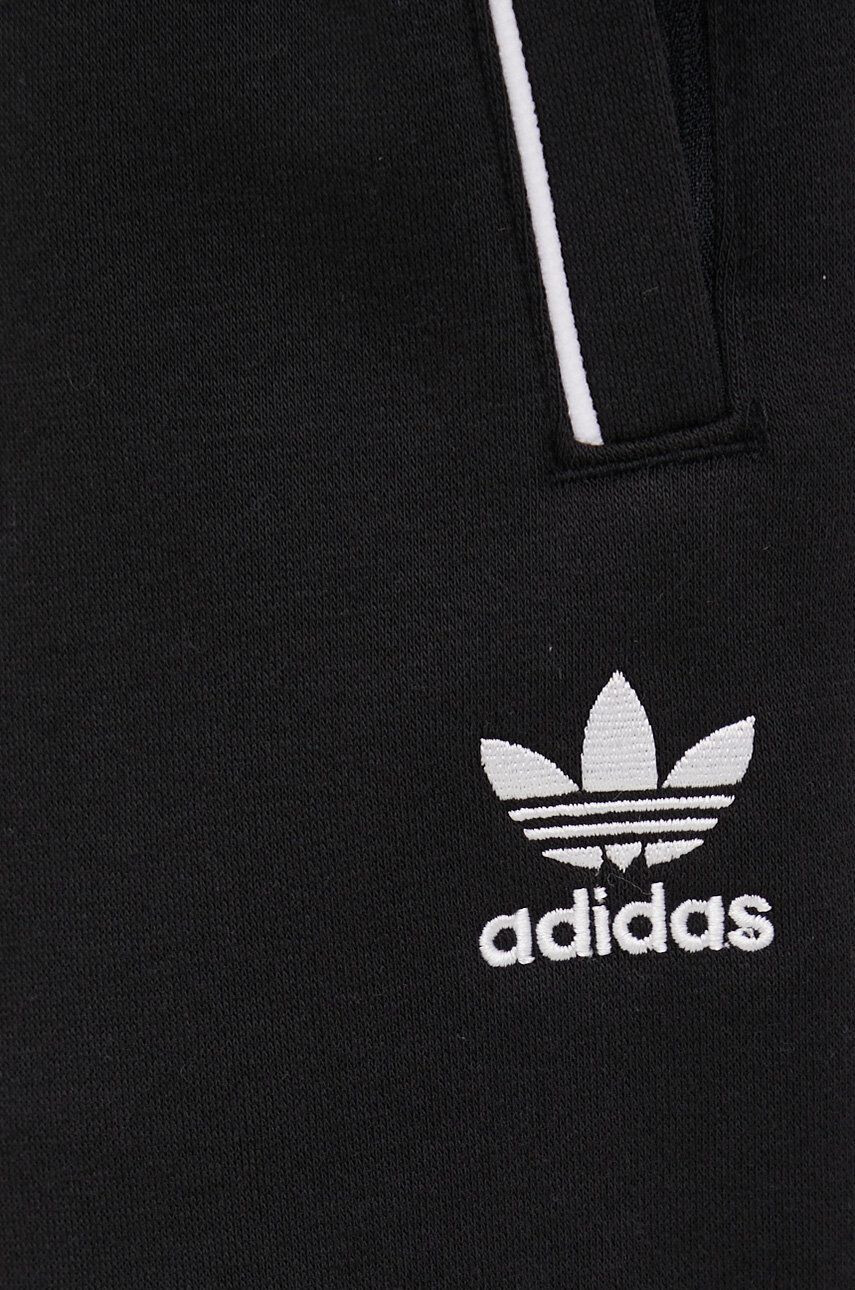 adidas Originals Tepláky dámské černá barva hladké HM1837-BLACK - Pepit.cz