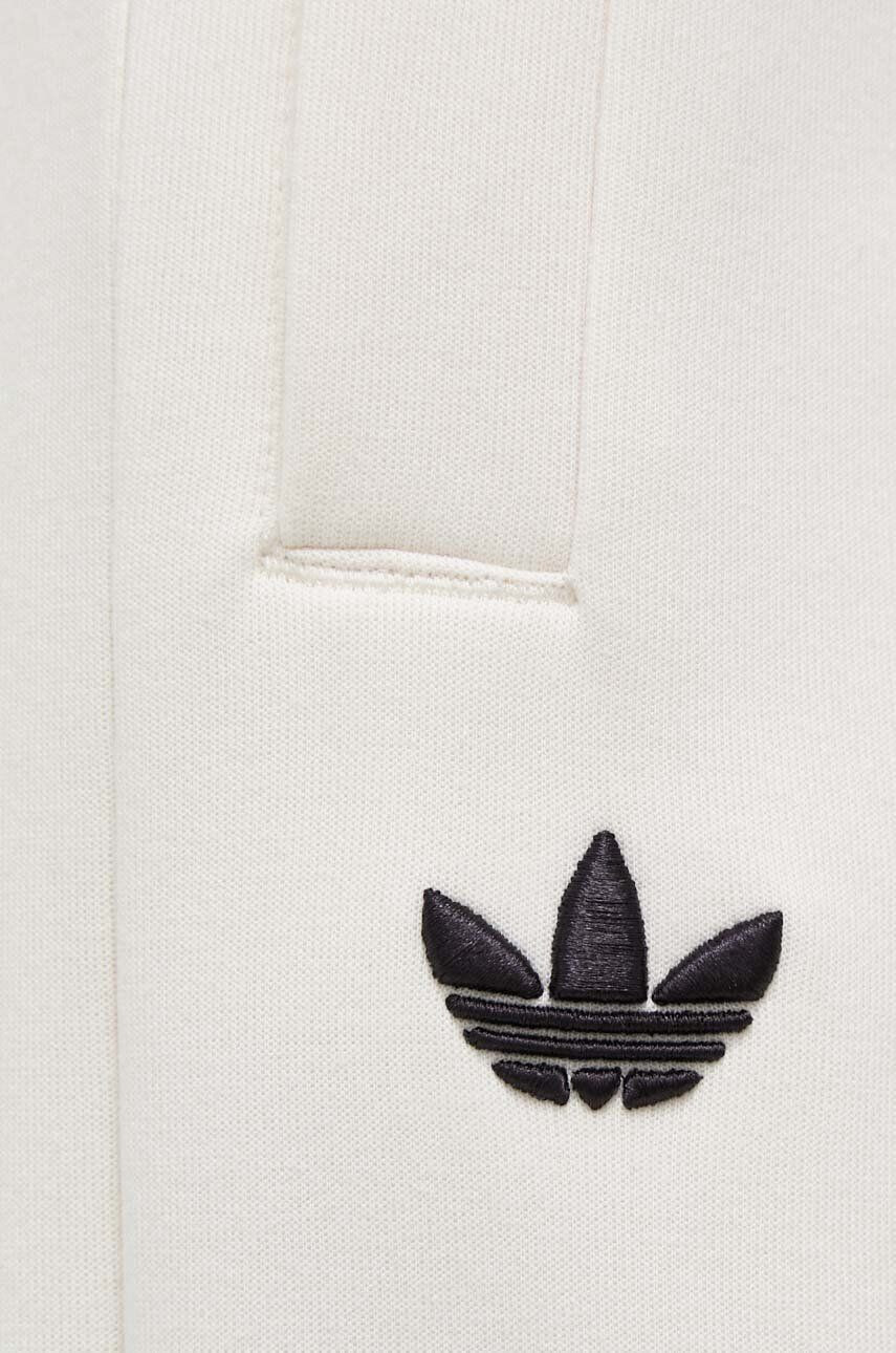 adidas Originals Tepláky béžová barva s aplikací - Pepit.cz