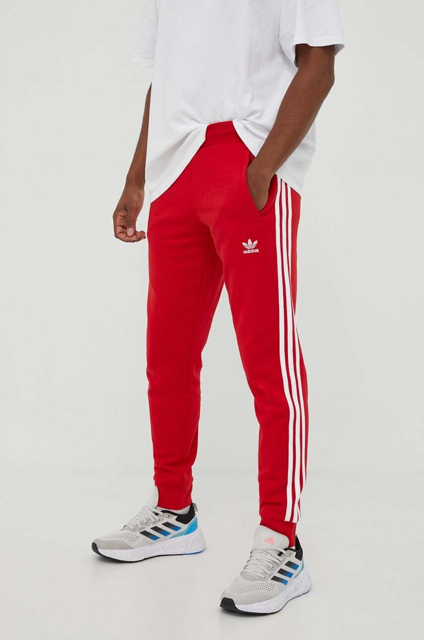 adidas Originals Tepláky Adicolor Classics 3-Stripes Pants červená barva s aplikací IM2111 - Pepit.cz