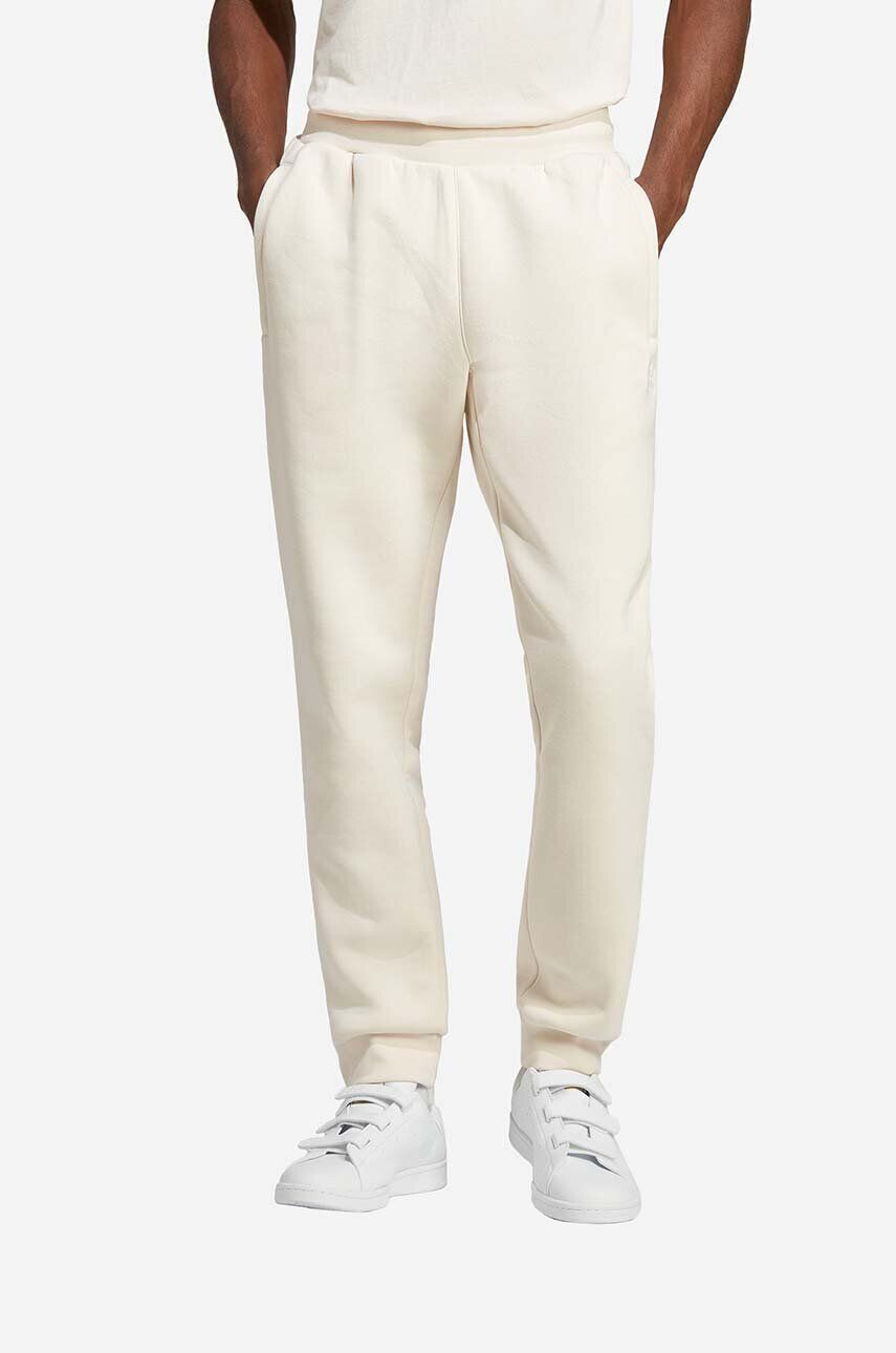 adidas Originals Tepláky Trefoil Essentials Pants béžová barva hladké IA4836-cream - Pepit.cz