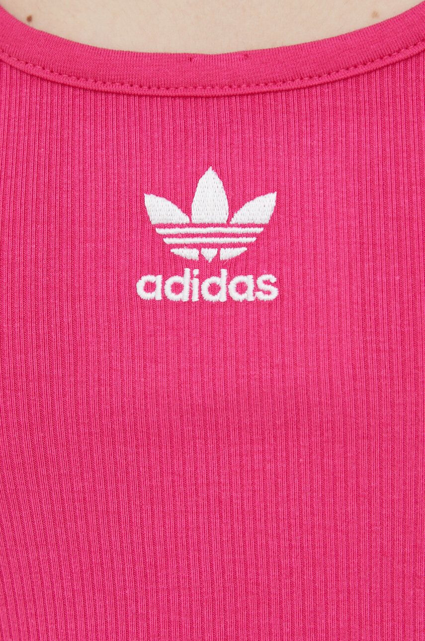 adidas Originals Top Adicolor HG6164 dámský růžová barva - Pepit.cz