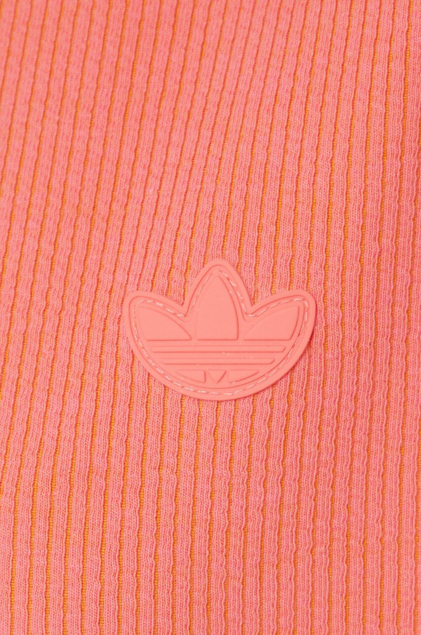 adidas Originals Tričko Trefoil Moments růžová barva - Pepit.cz