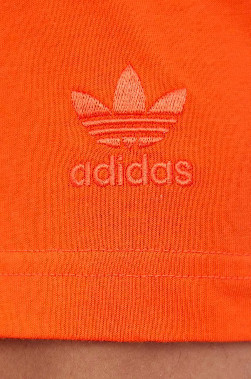 adidas Originals Tričko oranžová barva s potiskem - Pepit.cz