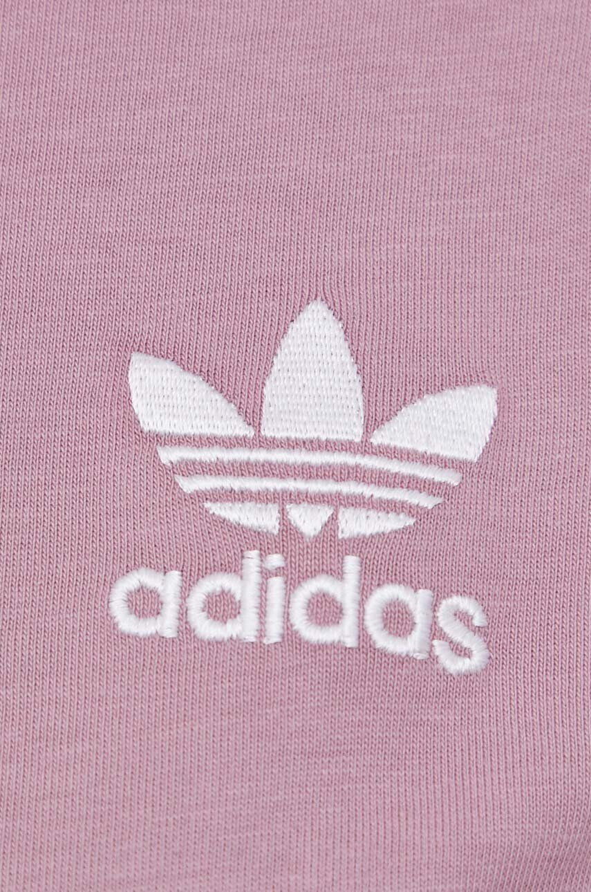 adidas Originals Tričko Adicolor HB9485 dámský fialová barva - Pepit.cz