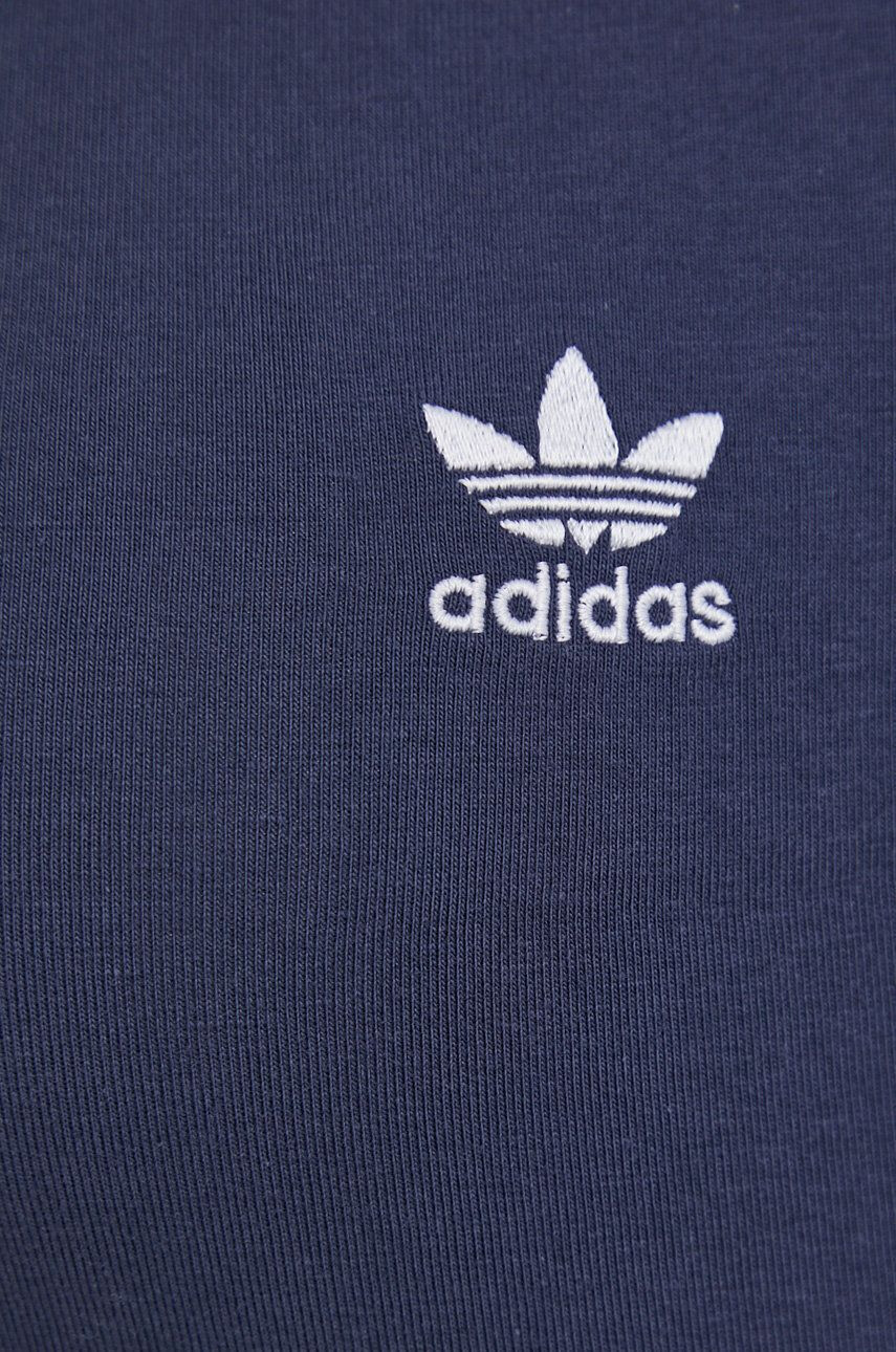 adidas Originals Tričko s dlouhým rukávem Adicolor HE6877 dámske tmavomodrá barva - Pepit.cz