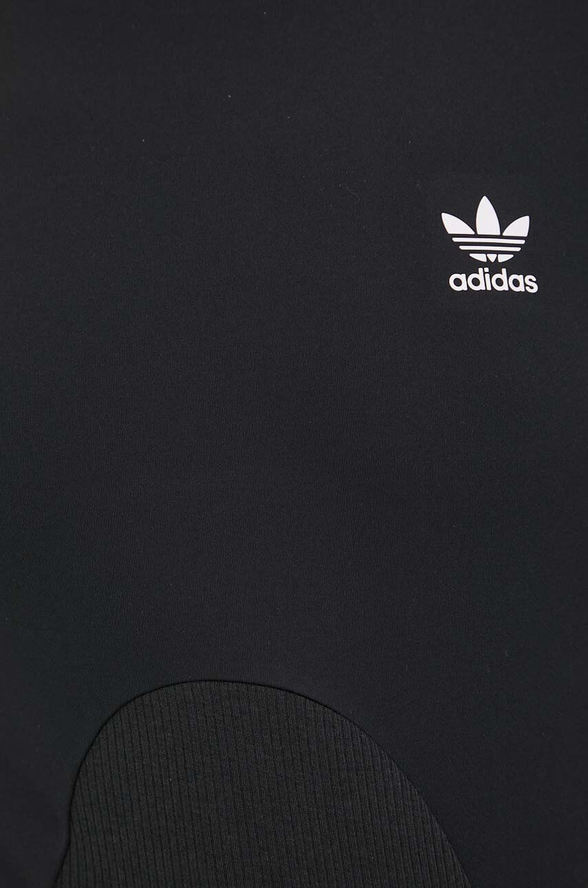 adidas Originals Tričko s dlouhým rukávem Always Original HF2084 dámský černá barva HF2084-BLACK - Pepit.cz