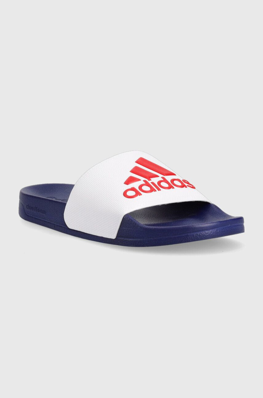 adidas Pantofle tmavomodrá barva - Pepit.cz