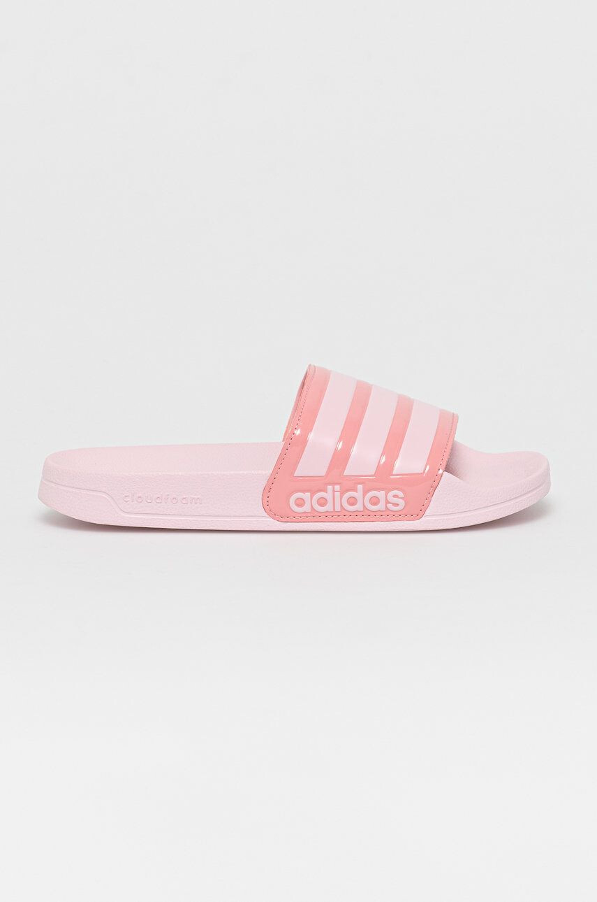 adidas Pantofle Adilette dámské růžová barva - Pepit.cz