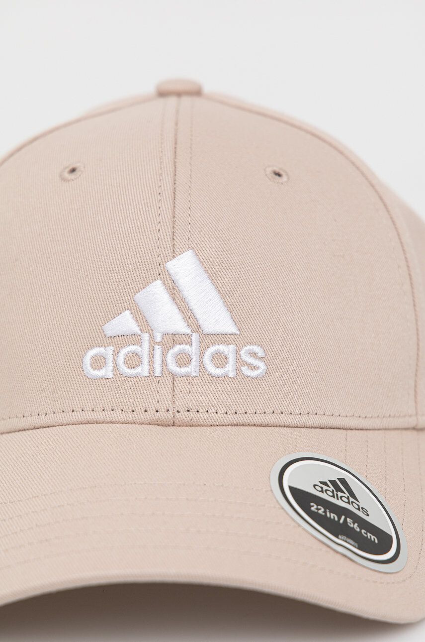 adidas Performance Bavlněná baseballová čepice černá barva s aplikací - Pepit.cz