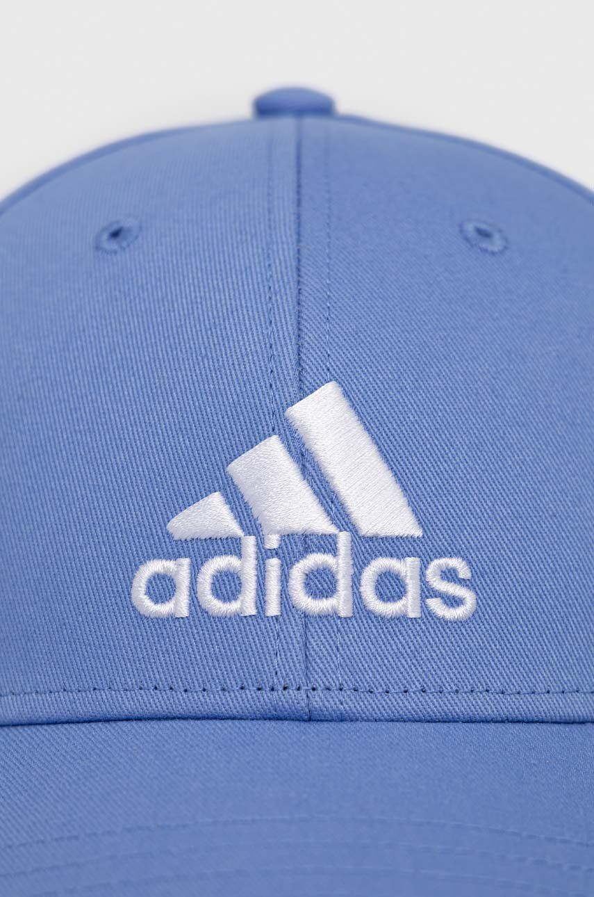 adidas Performance Bavlněná baseballová čepice oranžová barva s aplikací - Pepit.cz