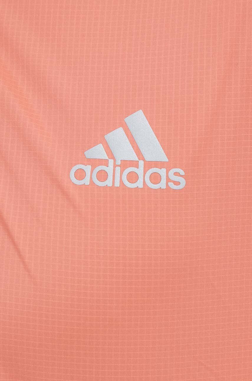 adidas Performance Běžecká bunda Marathon oranžová barva - Pepit.cz