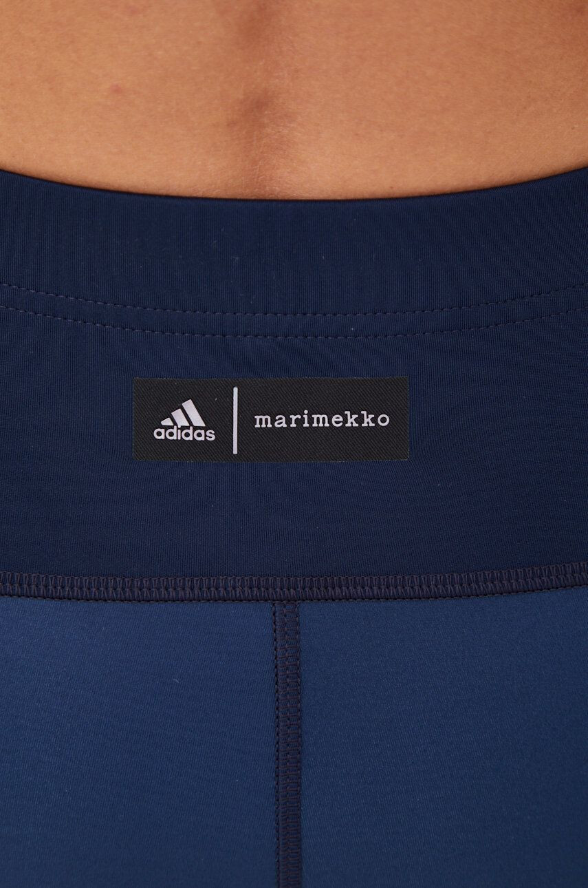 adidas Performance Běžecké legíny Marimekko tmavomodrá barva - Pepit.cz