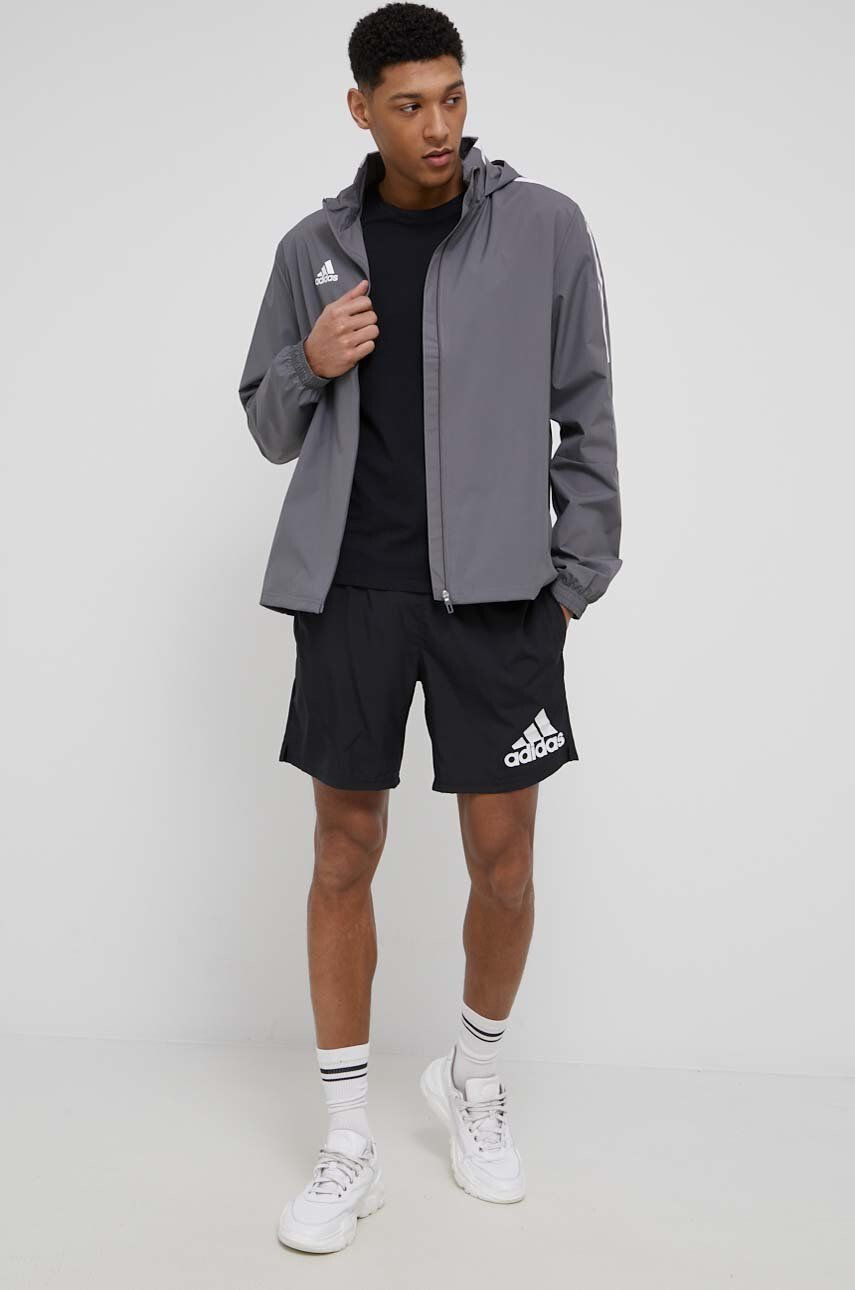 adidas Performance Běžecké šortky H59883 pánské černá barva - Pepit.cz