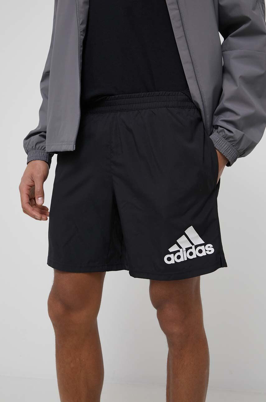 adidas Performance Běžecké šortky H59883 pánské černá barva - Pepit.cz