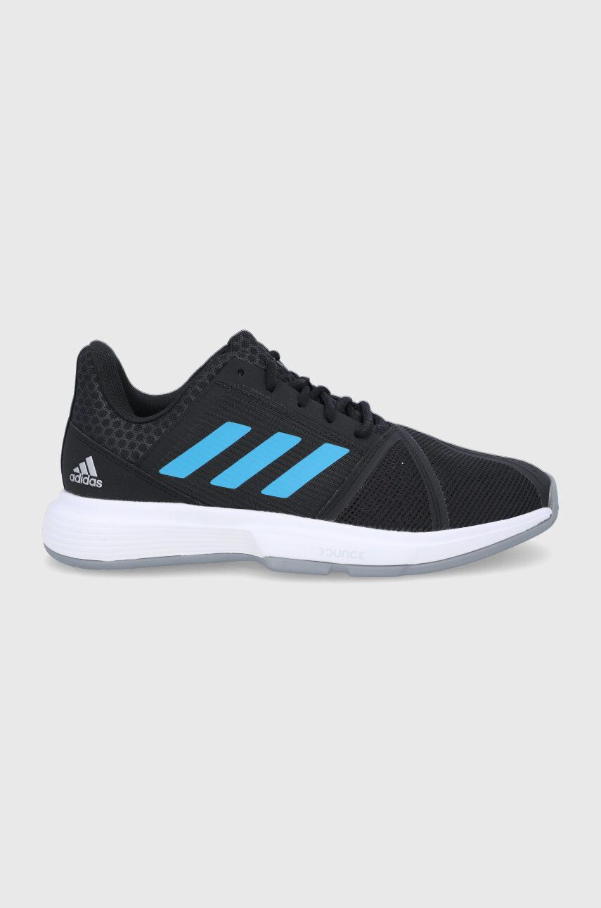 adidas Performance Boty CourtJam Bounce M černá barva - Pepit.cz