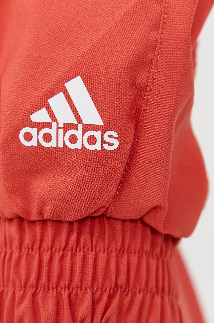 adidas Performance Bunda GL0694 dámská oranžová barva přechodná - Pepit.cz