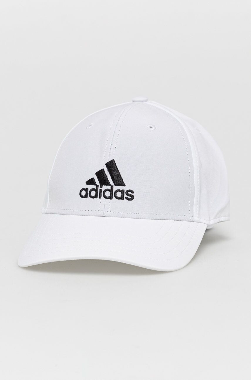 adidas Performance Čepice bílá barva s aplikací - Pepit.cz