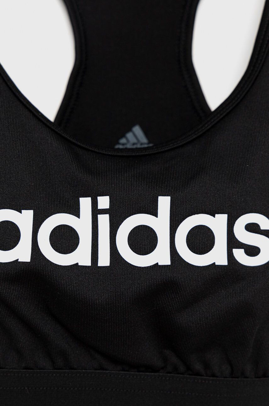 adidas Performance Dětská sportovní podprsenka H62268 černá barva - Pepit.cz