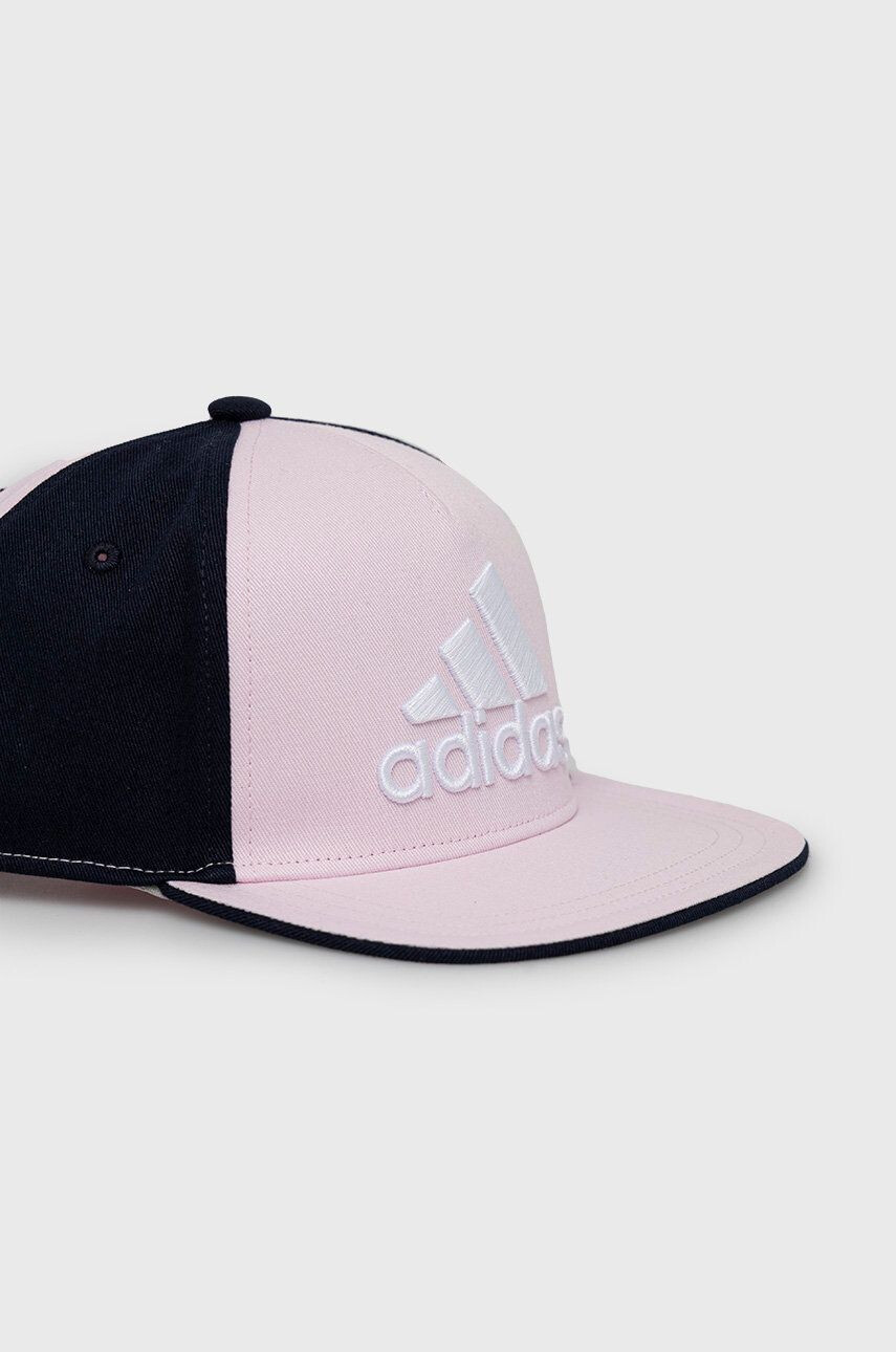 adidas Performance Dětská baseballová čepice zelená barva s potiskem - Pepit.cz