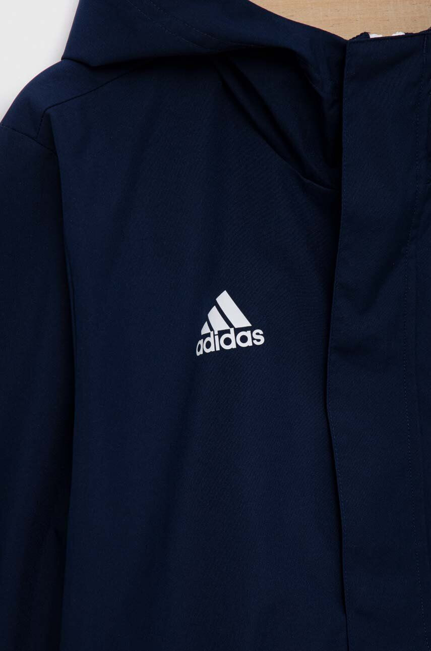 adidas Performance Dětská bunda ENT22 AW JKTY tmavomodrá barva - Pepit.cz