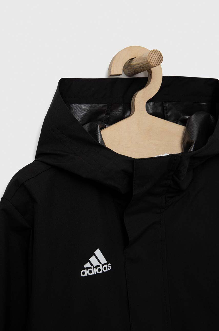 adidas Performance Dětská bunda ENT22 AW JKTY černá barva - Pepit.cz