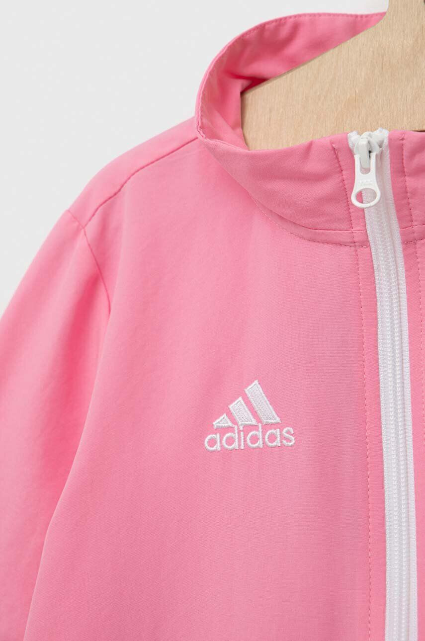 adidas Performance Dětská bunda ENT22 PREJKTY růžová barva - Pepit.cz