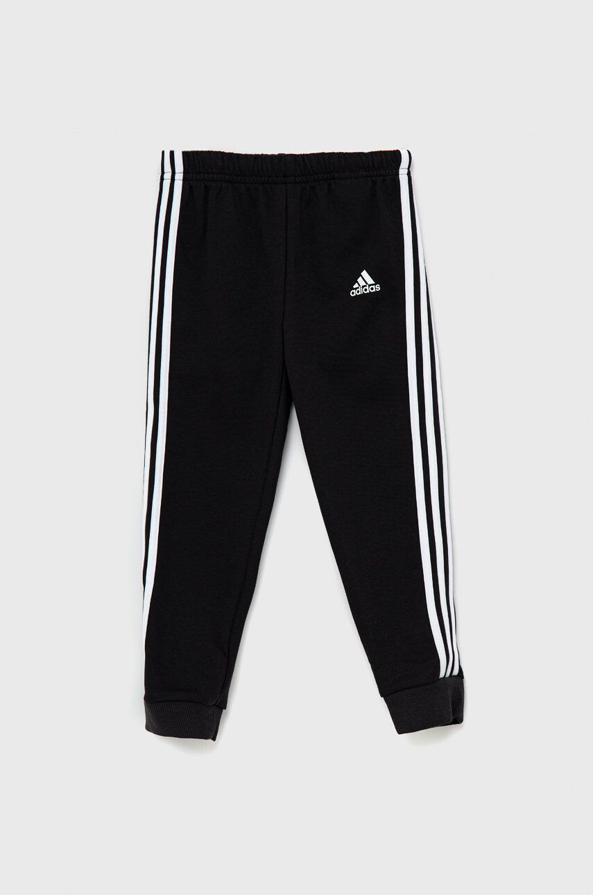 adidas Performance Dětská tepláková souprava HF8819 šedá barva - Pepit.cz