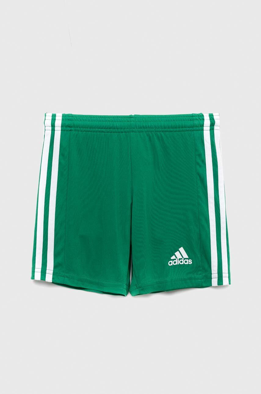 adidas Performance Dětské kraťasy SQUAD 21 zelená barva nastavitelný pas - Pepit.cz