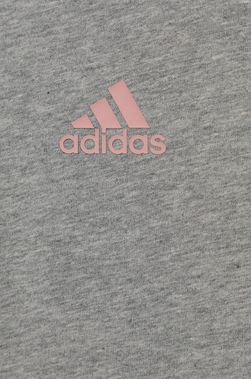 adidas Performance Dětské legíny HD4368 šedá barva s aplikací - Pepit.cz