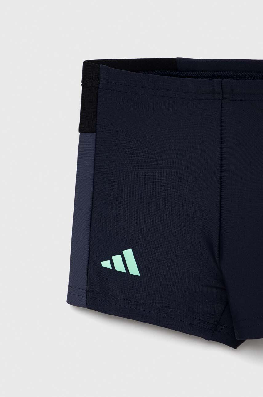 adidas Performance Dětské plavkové šortky CB 3S BOXER tmavomodrá barva - Pepit.cz