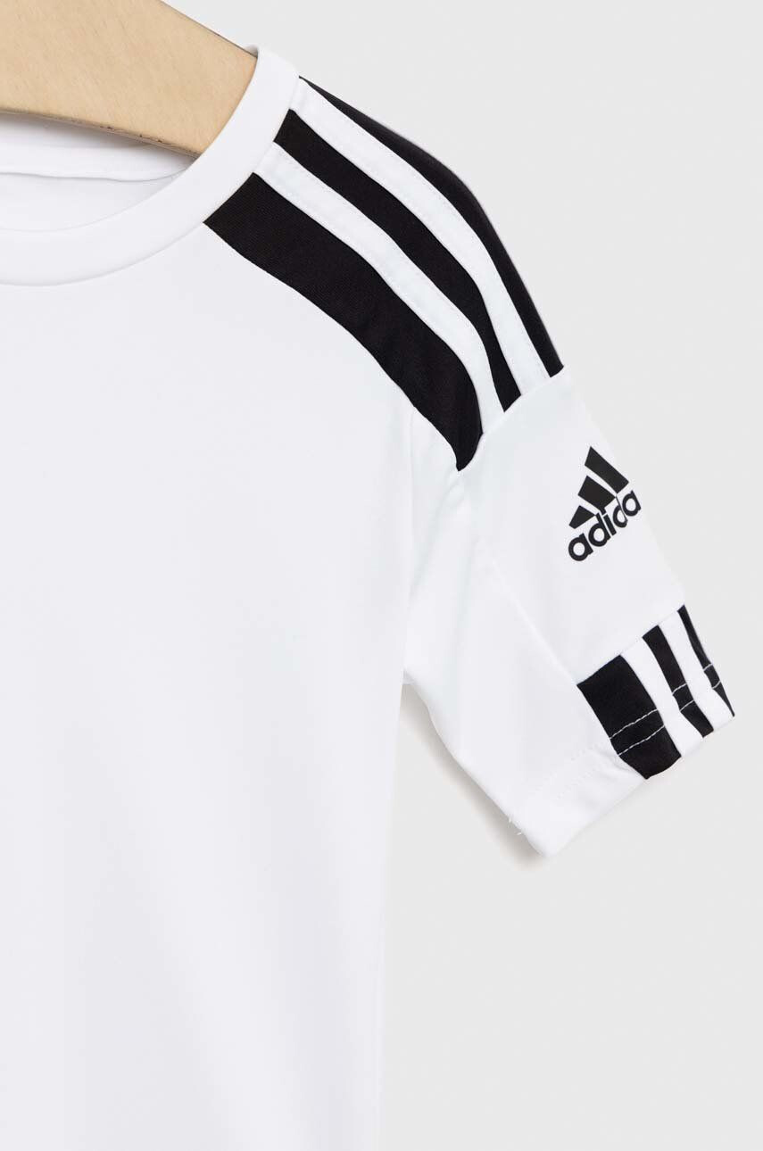 adidas Performance dětské tričko bílá barva s potiskem - Pepit.cz