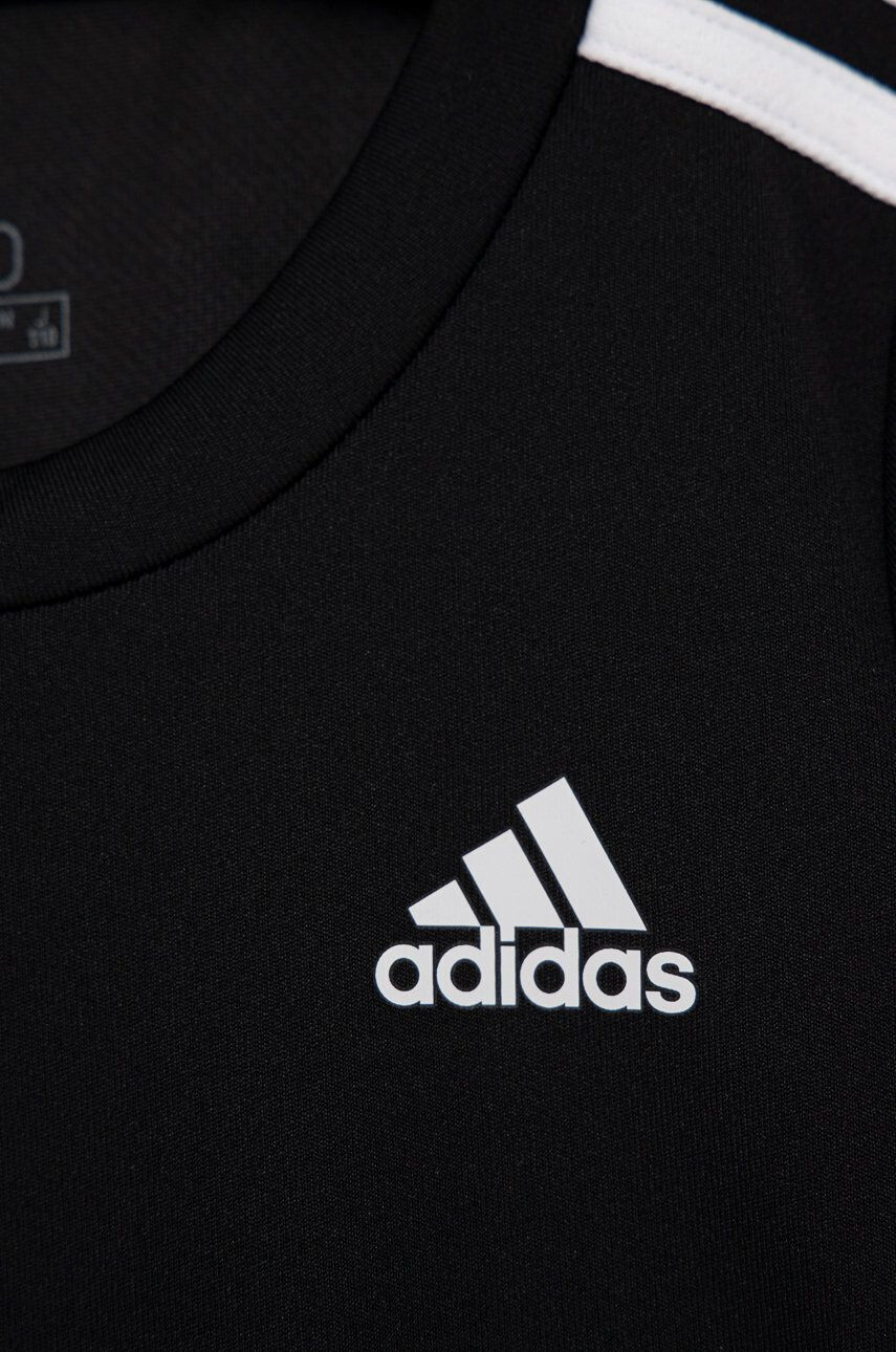 adidas Performance Dětské tričko GN1457 černá barva - Pepit.cz