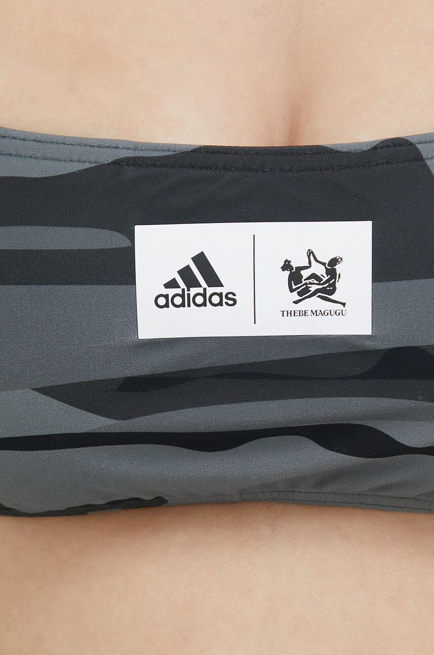 adidas Performance Dvoudílné plavky Thebe Magugu černá barva mírně vyztužený košík - Pepit.cz