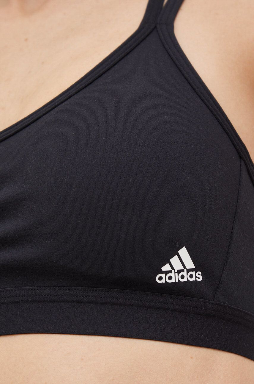 adidas Performance Jógová podprsenka Yoga Essentials černá barva - Pepit.cz